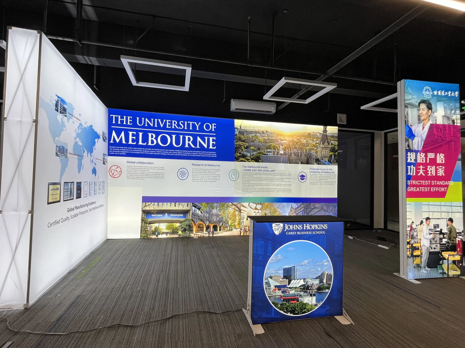 Case Study: 10x20ft Pop Up Lightbox Booth Built in Under 2 Hours