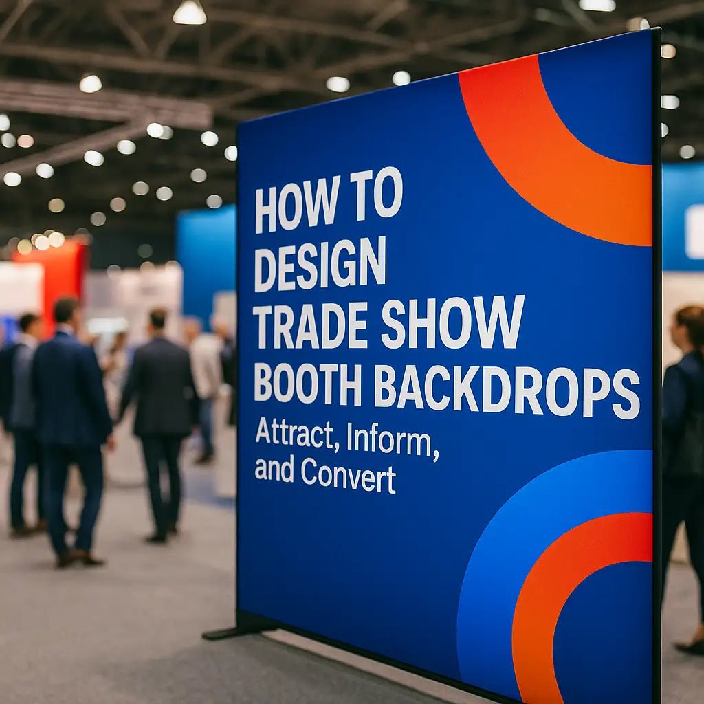 Trade Show Booth Backdrop Design