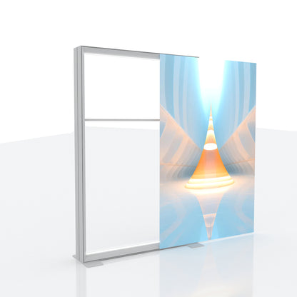 Quicklyshow LED-Beleuchtungsbox, Poster, Werbedisplay, Rahmen, Aluminium, Seg Light Box, Pop-Up-Lichtdisplay