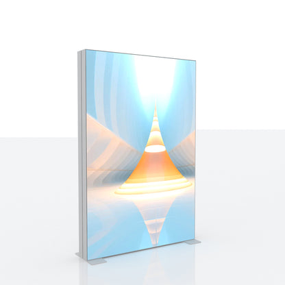 Quicklyshow LED-Beleuchtungsbox, Poster, Werbedisplay, Rahmen, Aluminium, Seg Light Box, Pop-Up-Lichtdisplay