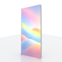 QuicklyShow Updated Version Portable Led Aluminum Frame Tension Fabric Seg Advertising Light box For Trade Show