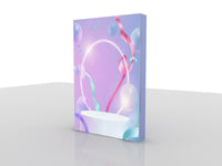 Quicklyshow 2x3m/6.6 x 9.8ft Pop-Up Lightbox – Dual-Sided Fabric LED Booth, Tool-Free Assembly