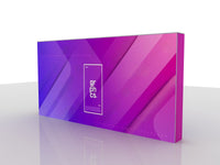 Quicklyshow 4x2m/13 x 6.6ft Pop-Up Lightbox – Large LED Display System with Carry Case