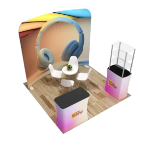 10x10 Quick Set-up Potable Trade Show Booth