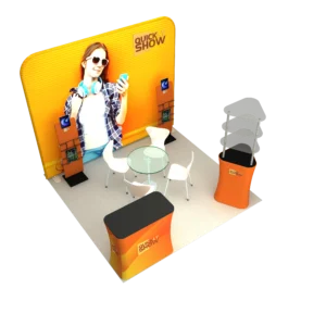 10x10 Portable Modular Booth Design Solution