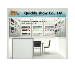 Standard Booth Backdrop Kit | 10x10ft Exhibition Graphics & Decoration Package