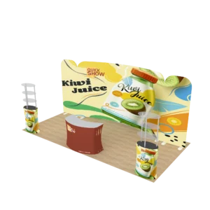 10x20 Modular Portable Tension Fabric Booth