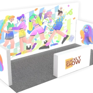 10*20ft Advertising Trade Show Booth Custom Tension Fabric Led Light Box for Trade Show Led Light Box Stand Trade Show Display Booth