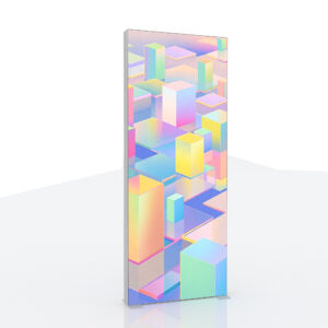 Frameless Slim LED Fabric Light Box – High Bright Trade Show Display Stand