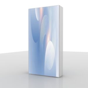 1x2m Pop-Up Lightbox – Portable Double-Sided Backlit Display Stand