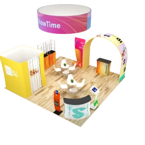 20x20 Modular Combined Trade Show Booth