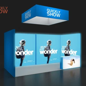 10x20ft Trade Show Booth Easy Solution