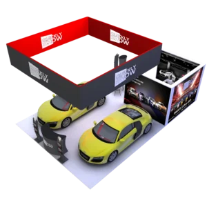Premium Modular Trade Show Booth Display Solution