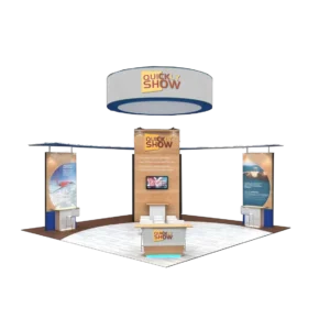 Premium Booth Solution – Large Portable Trade Show Display