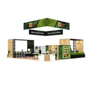 Premium Portable Booth – High-End Trade Show Display