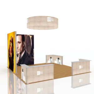 20x20ft Aluminum Light Box Led Quick Assembly Fabric Light Box Exhibition Booth Design Advertising Led Light Box