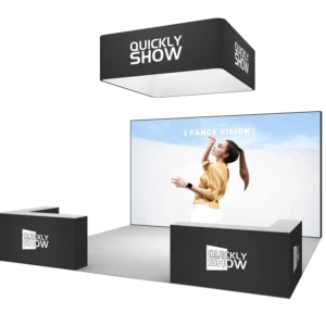 20*20ft Expo Wall Promotion Event Modular Exhibition Lightbox Booth Stand Advertising Frameless Led Light Box