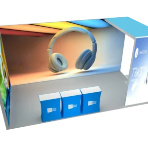 Promotion 3x6m Modular Fair Display Stand 10x20ft Trade Show Expo Event Equipment Aluminum Frame Backdrop Exhibition Booth
