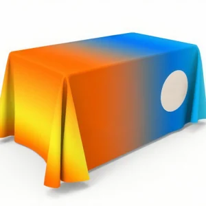 4 X Custom Logo Printed Tension Tablecloth Only(Shipping fee included)